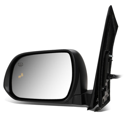 RETROVISOR MIRROR - OEM - 11-17 TOYOTA SIENNA - POWERED - HEATED - W/ SIGNAL LIGHT - W/ MEMORY - W/ PUDDLE LIGHT - W/ BSD - FOLDING - BLACK - LEFT