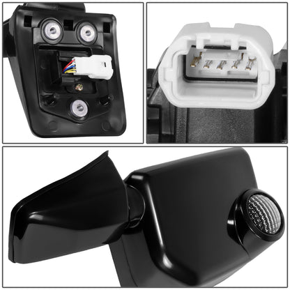 RETROVISOR MIRROR - OE STYLE - TOYOTA FJ CRUISER 10-14 - WITH POWER - DRIVER SIDE - PAINT TO MATCH - BLACK