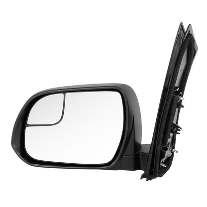 RETROVISOR MIRROR - OE STYLE - TOYOTA SIENNA 15-20 - WITH POWER WITH BLIND SPOT MIRROR - DRIVER SIDE - PAINT TO MATCH - BLACK