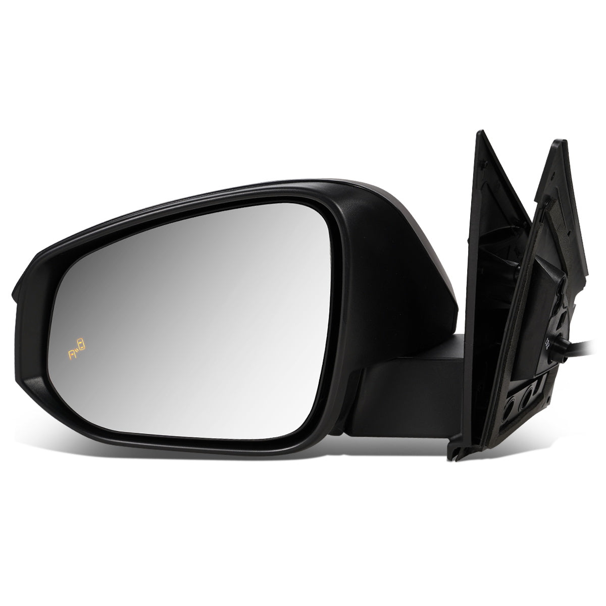 RETROVISOR MIRROR - OEM - 13-15 TOYOTA RAV4 - POWERED - HEATED - W/ SIGNAL LIGHT - W/ BSD - FOLDING - BLACK MATERIAL - LEFT