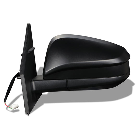 RETROVISOR MIRROR - OEM - 13-15 TOYOTA RAV4 - POWERED - FOLDING - W/ SPOTTER GLASS - TEXTURED - BLACK - LEFT