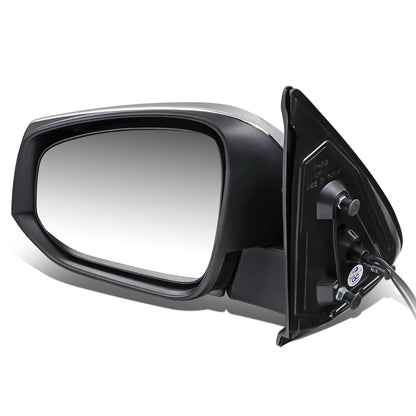 RETROVISOR MIRROR - OEM - 16-17 TOYOTA TACOMA - POWER MIRROR ADJUSTMENT - HEATED - W/ SIGNAL LIGHT - FOLDING - W/O PUDDLE LIGHT, MEMORY OR BLIND SPOT DETECTION - ONLY FITS VEHICLES W/ MATCHING FUNCTIONS AS MIRROR - BLACK / CHROME COVER - RIGHT