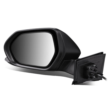 RETROVISOR MIRROR - OEM - 16-18 TOYOTA PRIUS - POWERED - HEATED - FOLDING - TEXTURED - BLACK MATERIAL - LEFT