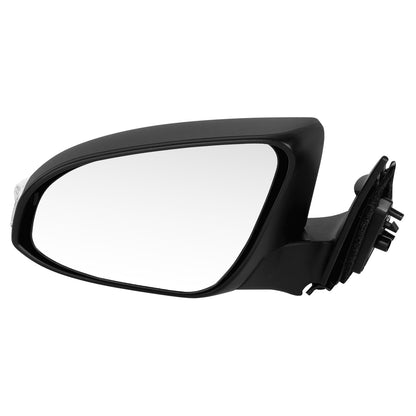 RETROVISOR MIRROR - OE STYLE - TOYOTA CAMRY 15 - WITH POWER FOILD WITH HEATED GLASS WITH SIGNAL - DRIVER SIDE - PAINT TO MATCH - BLACK