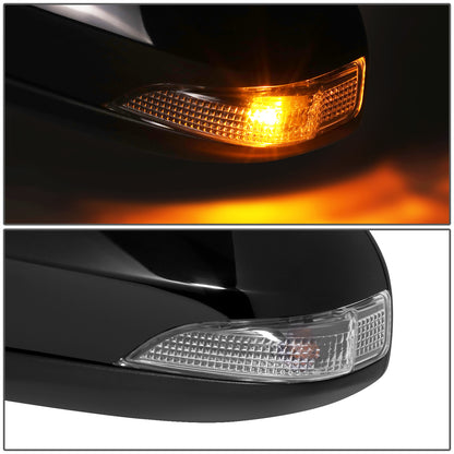 RETROVISOR MIRROR - OE STYLE - TOYOTA CAMRY 15 - WITH POWER FOILD WITH HEATED GLASS WITH SIGNAL - DRIVER SIDE - PAINT TO MATCH - BLACK