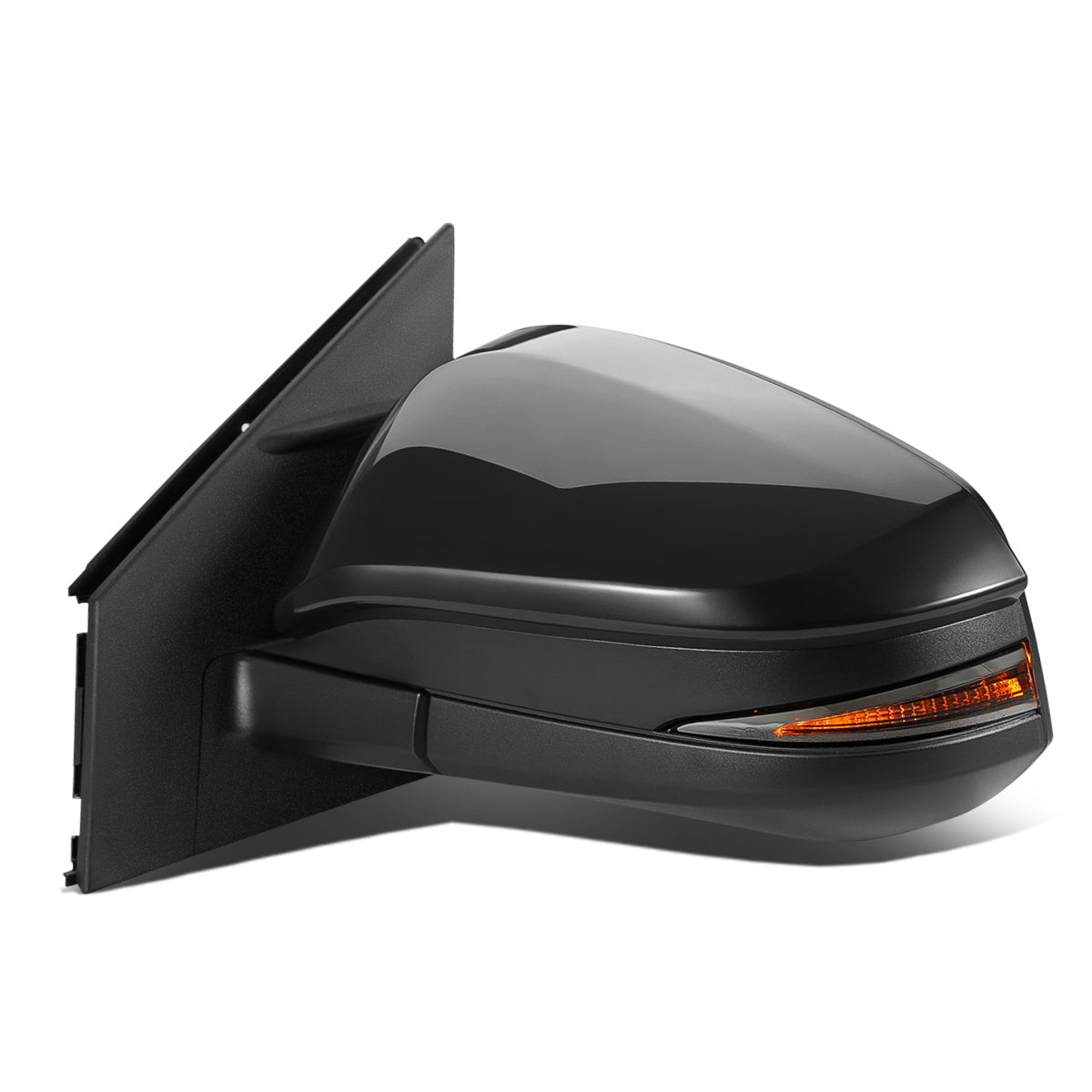 RETROVISOR MIRROR - OEM - 13-15 TOYOTA RAV4 - POWERED - HEATED - W/ SIGNAL LIGHT - FOLDING - BLACK MATERIAL - LEFT