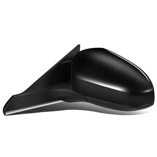 RETROVISOR MIRROR - OEM - 15-16 TOYOTA CAMRY - POWERED - HEATED - FOLDING - BLACK MATERIAL - LEFT