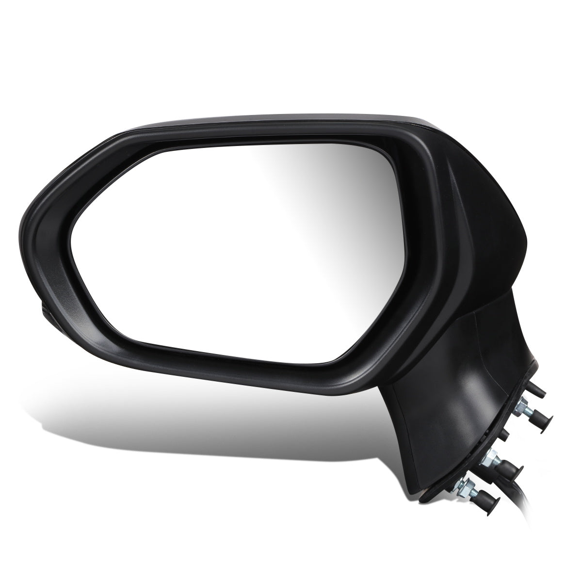 RETROVISOR MIRROR - OEM - 18-20 TOYOTA CAMRY - POWERED - HEATED - W/ SIGNAL LIGHT - FOLDING - BLACK MATERIAL - LEFT