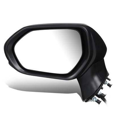 RETROVISOR MIRROR - OEM - 18-20 TOYOTA CAMRY - POWERED - HEATED - W/ SIGNAL LIGHT - FOLDING - BLACK MATERIAL - LEFT