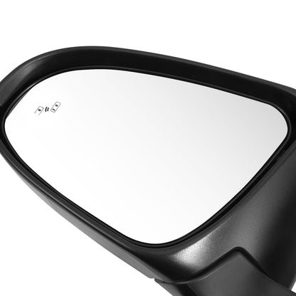 RETROVISOR MIRROR - OE STYLE - TOYOTA CAMRY 15 - WITH POWER WITH HEATED GLASS WITH BLIND SPOT - DRIVER SIDE - PAINT TO MATCH - BLACK