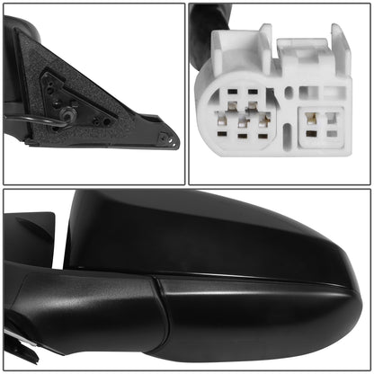 RETROVISOR MIRROR - OE STYLE - TOYOTA CAMRY 15 - WITH POWER WITH HEATED GLASS WITH BLIND SPOT - DRIVER SIDE - PAINT TO MATCH - BLACK