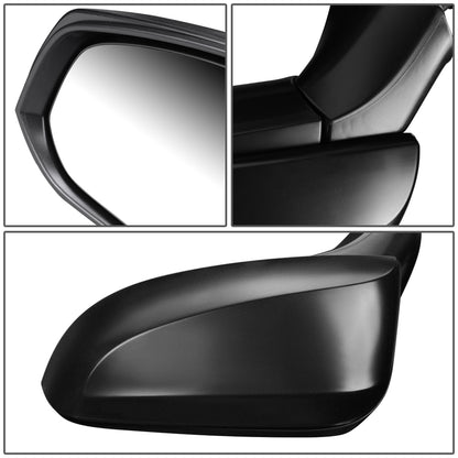 RETROVISOR MIRROR - OEM - 19+ TOYOTA RAV4 - POWERED - FOLDING - TEXTURED - BLACK - LEFT