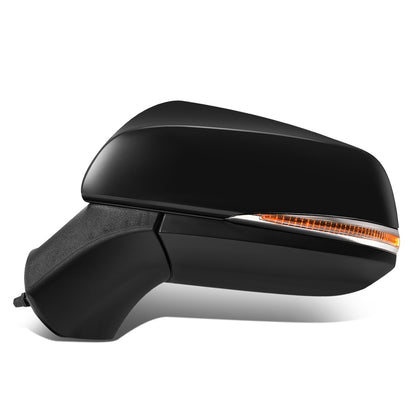 RETROVISOR MIRROR - OEM - 19+ TOYOTA RAV4 - POWERED - HEATED - W/ SIGNAL LIGHT - W/ BSD - FOLDING - BLACK MATERIAL - LEFT