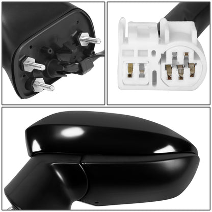 RETROVISOR MIRROR - OE STYLE - TOYOTA COROLLA 20-24 - WITH POWER WITH HEATED - DRIVER SIDE - PAINT TO MATCH - BLACK