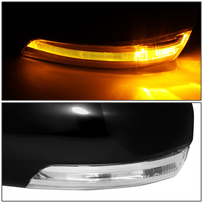 RETROVISOR MIRROR - OE STYLE - TOYOTA AVALON 11-12 - WITH POWER WITH HEATED GLASS WITH SIGNAL - DRIVER SIDE - PAINT TO MATCH - BLACK