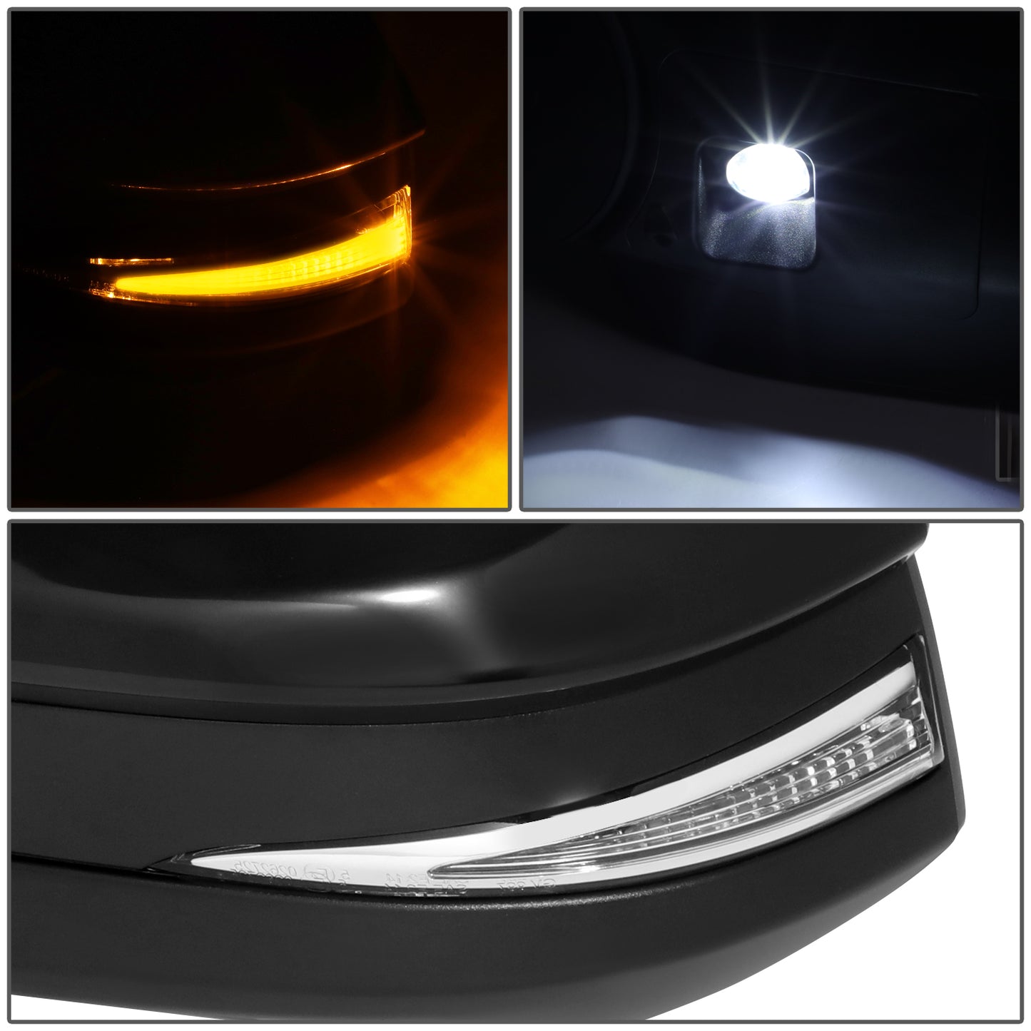 RETROVISOR MIRROR - TOYOTA HIGHLANDER 2018-2019 - WITH POWER - WITH HEATED GLASS - WITH SIGNAL - WITH MEMORY - WITH BLIND SPOT - OE STYLE - DRIVER LEFT SIDE