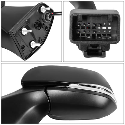 RETROVISOR MIRROR - TOYOTA HIGHLANDER 2020-2024 - WITH POWER - WITH HEATED GLASS - WITH SIGNAL - WITH BLIND SPOT - OE STYLE - DRIVER LEFT SIDE