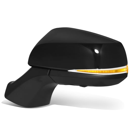 RETROVISOR MIRROR - OE STYLE - TOYOTA HIGHLANDER 20-24 - WITH POWER WITH HEATED GLASS WITH SIGNAL WITH BLIND SPOT WITH MEMORY WITH CAMERA - DRIVER SIDE - PAINT TO MATCH - BLACK