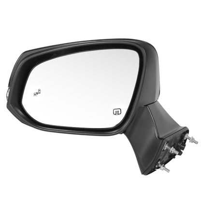 RETROVISOR MIRROR - OE STYLE - TOYOTA HIGHLANDER 20-24 - WITH POWER WITH HEATED GLASS WITH SIGNAL WITH BLIND SPOT WITH MEMORY WITH CAMERA - DRIVER SIDE - PAINT TO MATCH - BLACK