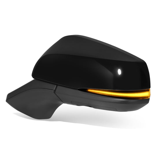 RETROVISOR MIRROR - OE STYLE - TOYOTA SIENNA 2021-2024 - WITH POWER FOLD WITH HEATED WITH SIGNAL WITH MEMORY WITH BLIND SPOT MIRROR - DRIVER LEFT SIDE - BLACK