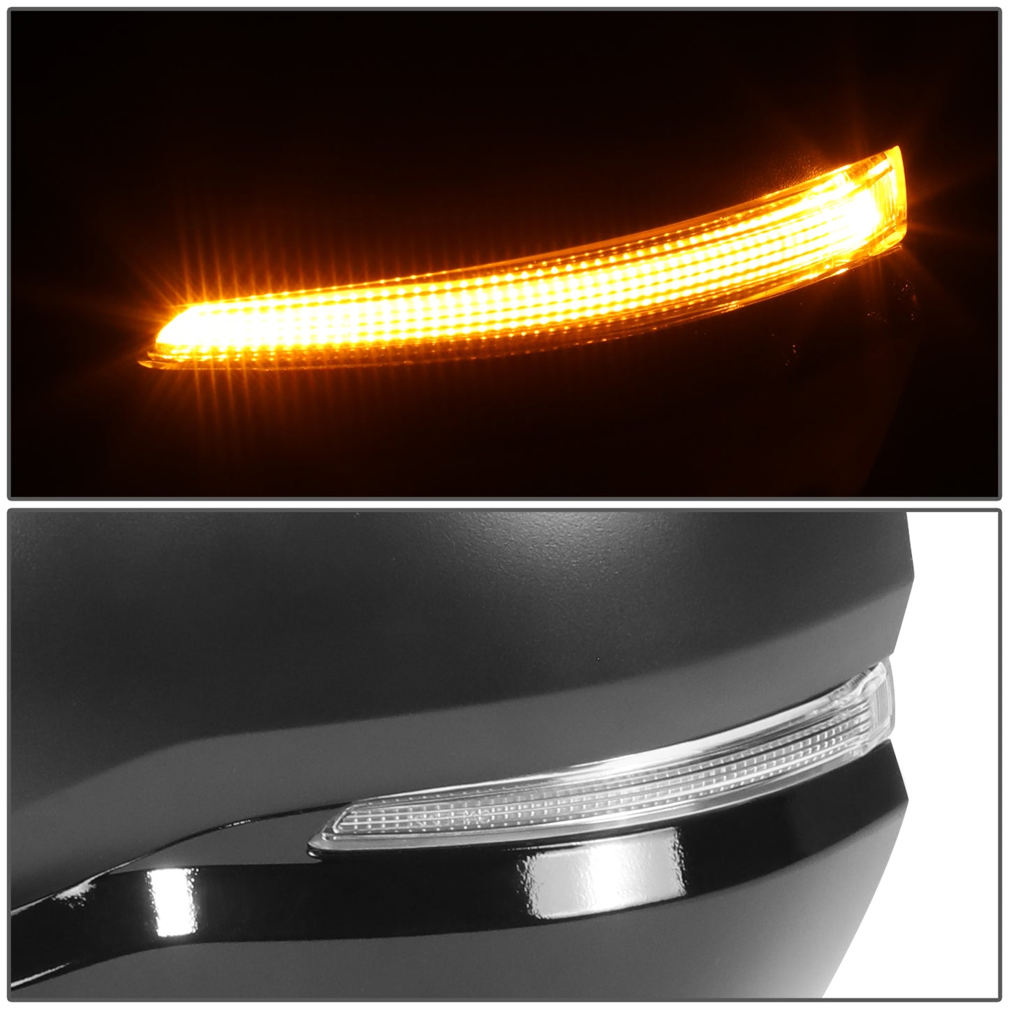 RETROVISOR MIRROR - OE STYLE - TOYOTA TUNDRA 22-24 - WITH POWER WITH HEATED - DRIVER SIDE - PAINT TO MATCH - BLACK