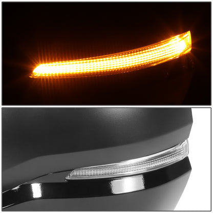 RETROVISOR MIRROR - OE STYLE - TOYOTA TUNDRA 22-24 - WITH POWER WITH HEATED - DRIVER SIDE - PAINT TO MATCH - BLACK