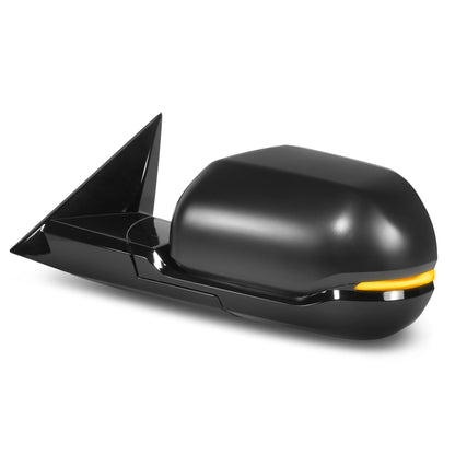 RETROVISOR MIRROR - OE STYLE - TOYOTA TUNDRA 22-24 - WITH POWER WITH HEATED WITH SIGNAL WITH BLIND SPOT - DRIVER SIDE - PAINT TO MATCH - BLACK