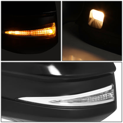 RETROVISOR MIRROR - OE STYLE - TOYOTA VENZA 21-24 - WITH POWER WITH HEATED WITH SIGNAL WITH BLIND SPOT - DRIVER SIDE - PAINT TO MATCH - BLACK