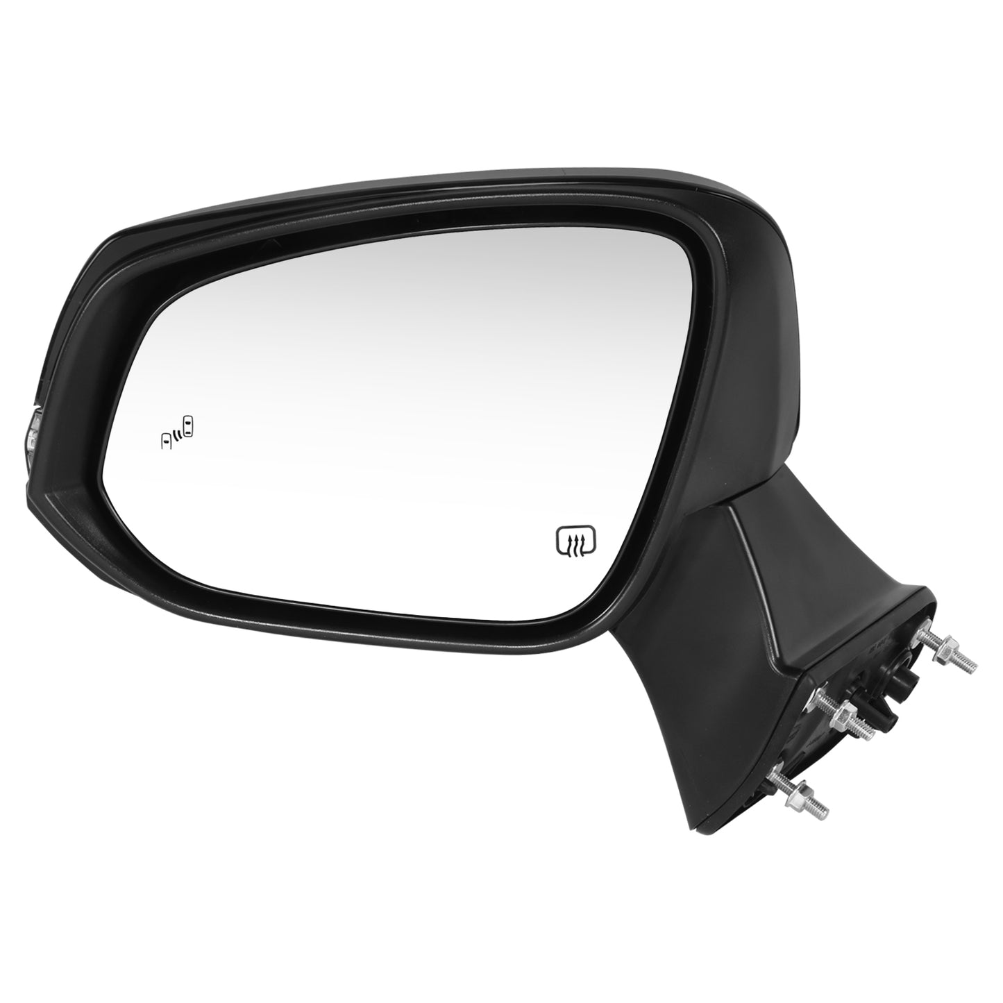 RETROVISOR MIRROR - OE STYLE - TOYOTA HIGHLANDER 20-24 - WITH POWER WITH HEATED GLASS WITH SIGNAL WITH BLIND SPOT WITH MEMORY - DRIVER SIDE - PAINT TO MATCH - BLACK