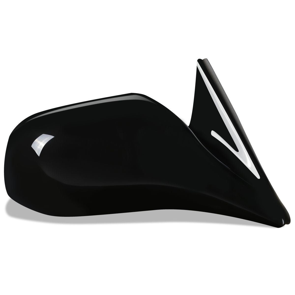 RETROVISOR MIRROR - OEM - 92-96 TOYOTA CAMRY - POWERED - PAINTABLE - BLACK - RIGHT