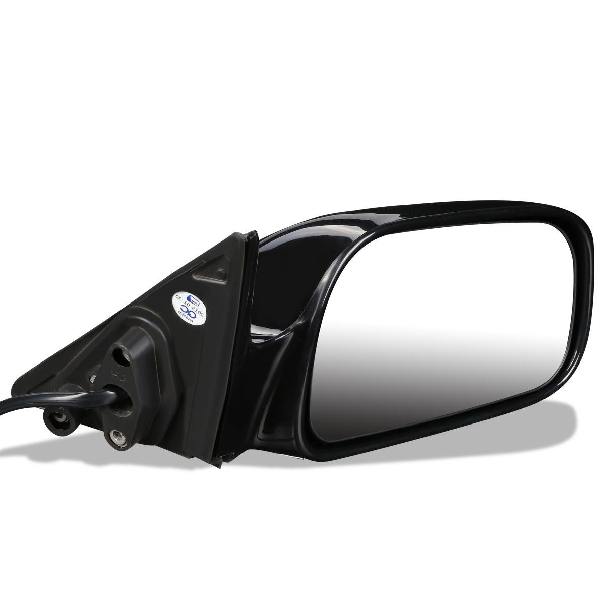 RETROVISOR MIRROR - OEM - 92-96 TOYOTA CAMRY - POWERED - PAINTABLE - BLACK - RIGHT