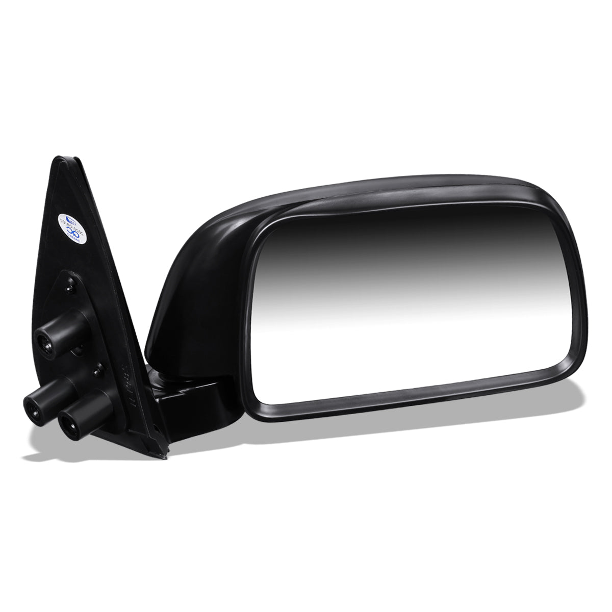 RETROVISOR MIRROR - OEM - 95-00 TOYOTA TACOMA - MANUAL MIRROR ADJUST - FOLDING - W/O OFF ROAD PACKAGE - TEXTURED - BLACK - RIGHT