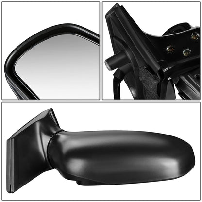 RETROVISOR MIRROR - OEM - 98-03 TOYOTA SIENNA - POWERED - HEATED - PAINTABLE - BLACK - RIGHT