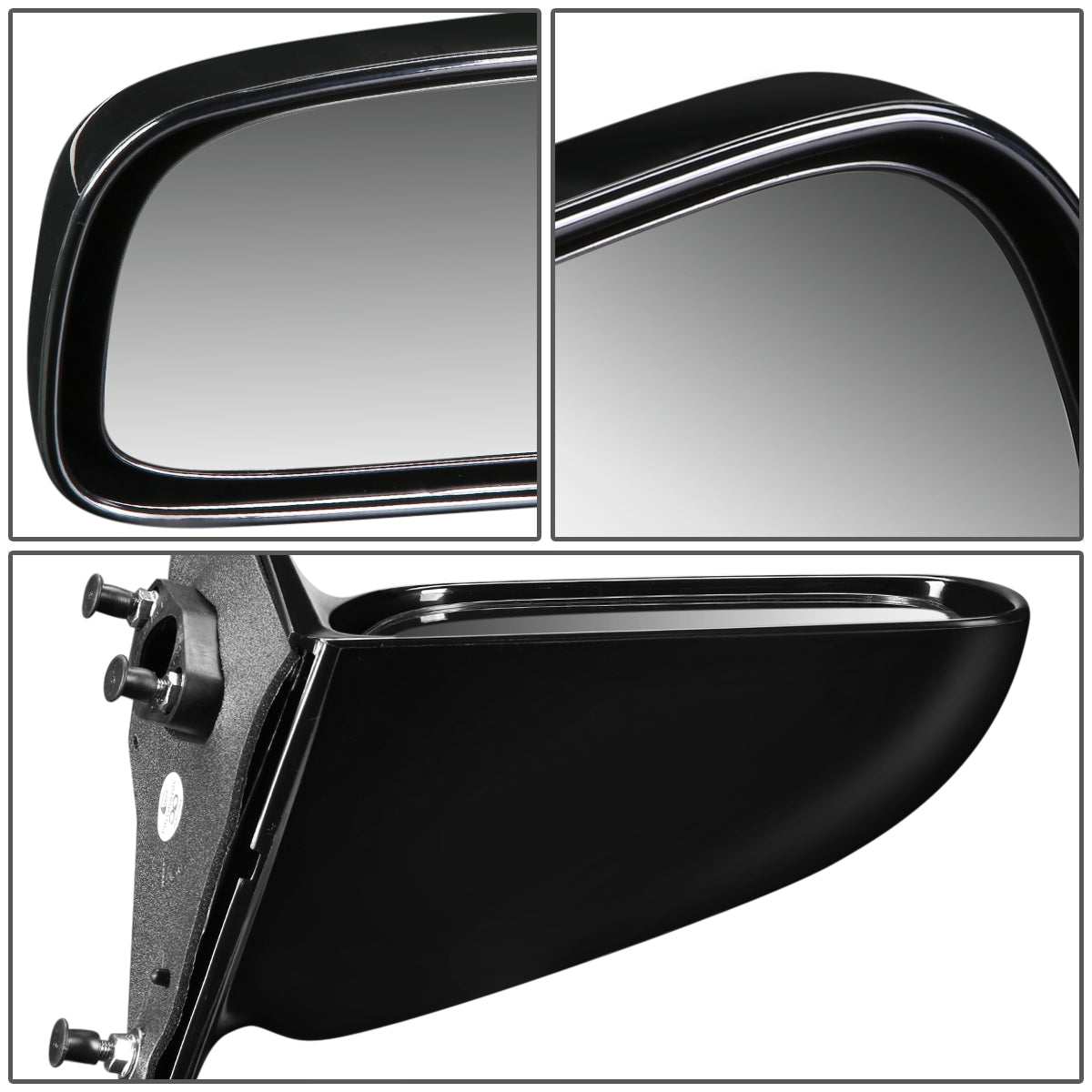 RETROVISOR MIRROR - OEM - 97-01 TOYOTA CAMRY - POWERED - PAINTABLE - BLACK - RIGHT