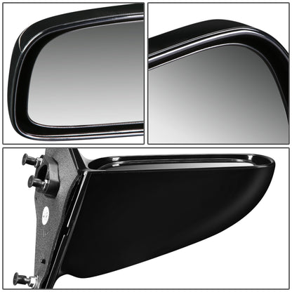 RETROVISOR MIRROR - OEM - 97-01 TOYOTA CAMRY - POWERED - PAINTABLE - BLACK - RIGHT