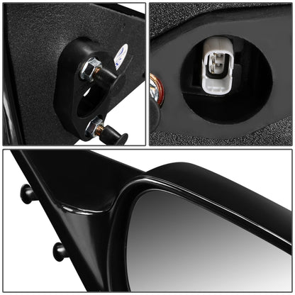 RETROVISOR MIRROR - OEM - 97-01 TOYOTA CAMRY - POWERED - PAINTABLE - BLACK - RIGHT