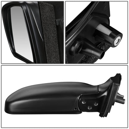 RETROVISOR MIRROR - OEM - 98-03 TOYOTA SIENNA - MANUAL - PAINTABLE - BLACK - RIGHT