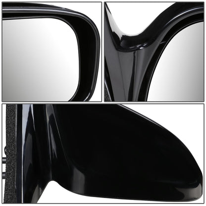 RETROVISOR MIRROR - OEM - 97-01 TOYOTA CAMRY - POWERED - PAINTABLE - BLACK - RIGHT