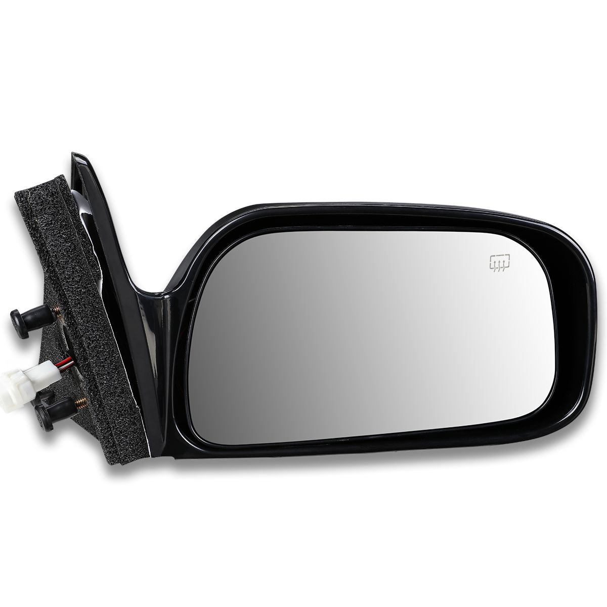 RETROVISOR MIRROR - OEM - 97-01 TOYOTA CAMRY - POWERED - HEATED - PAINTABLE - BLACK - RIGHT