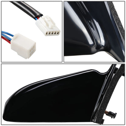 RETROVISOR MIRROR - OEM - 97-01 TOYOTA CAMRY - POWERED - HEATED - PAINTABLE - BLACK - RIGHT