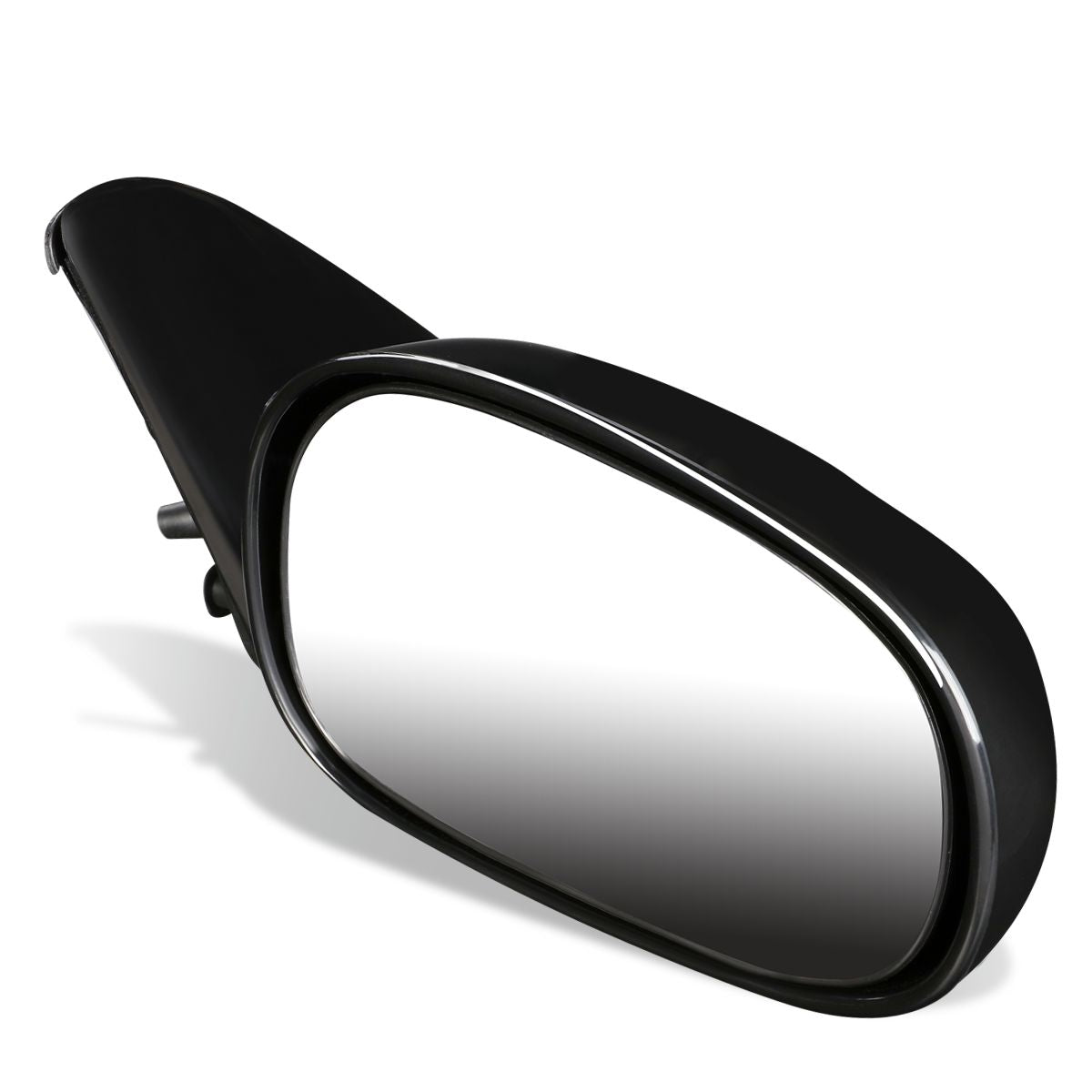 RETROVISOR MIRROR - OEM - 98-02 TOYOTA COROLLA - MANUAL - PAINTABLE - BLACK - RIGHT