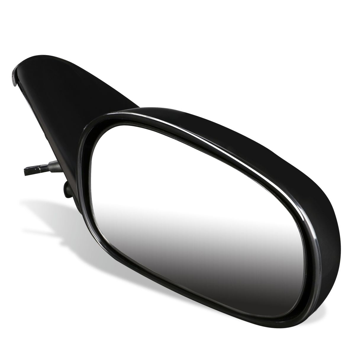 RETROVISOR MIRROR - OEM - 98-02 TOYOTA COROLLA - MANUAL - PAINTABLE - BLACK - RIGHT