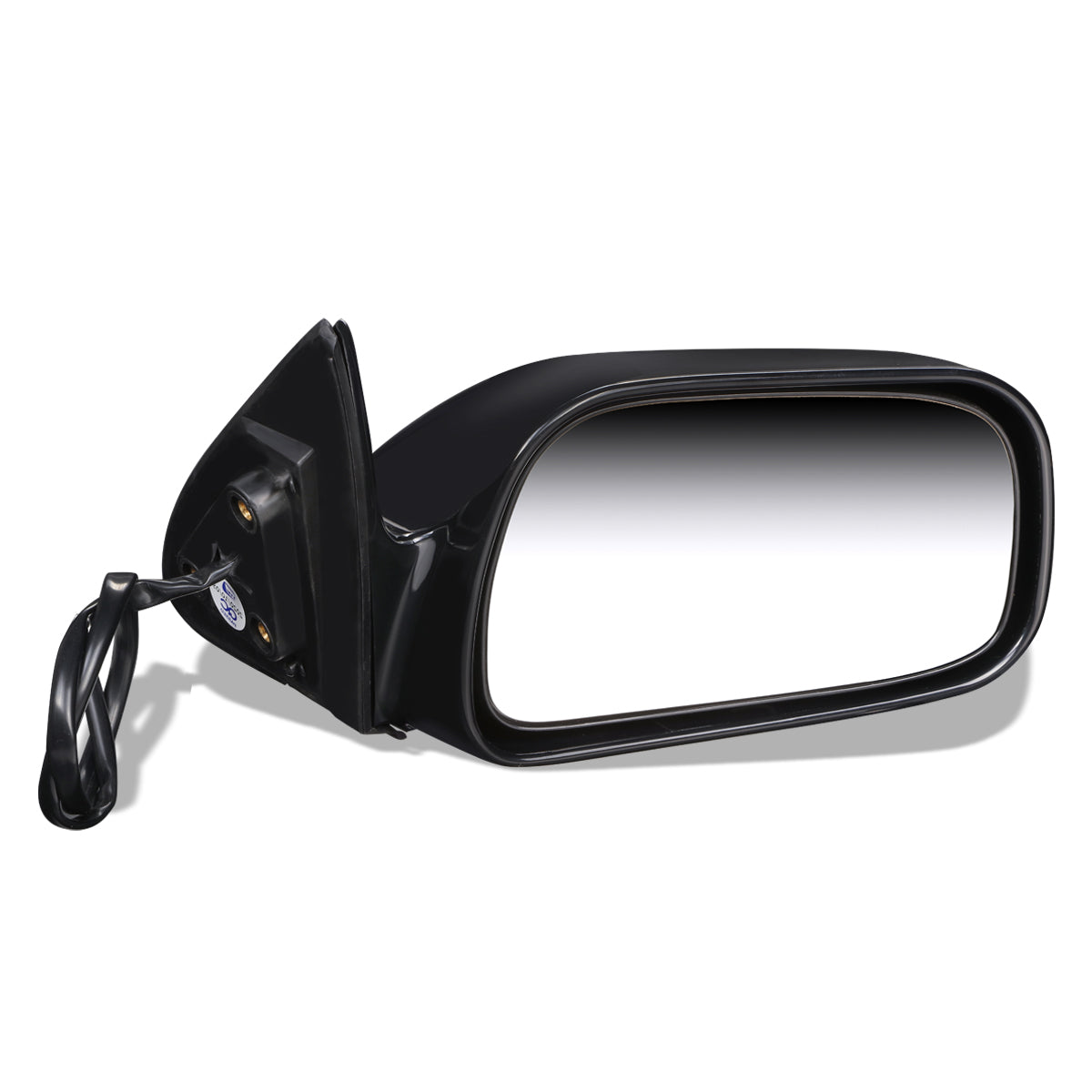 RETROVISOR MIRROR - OEM - 95-99 TOYOTA AVALON - POWERED - BLACK MATERIAL - RIGHT