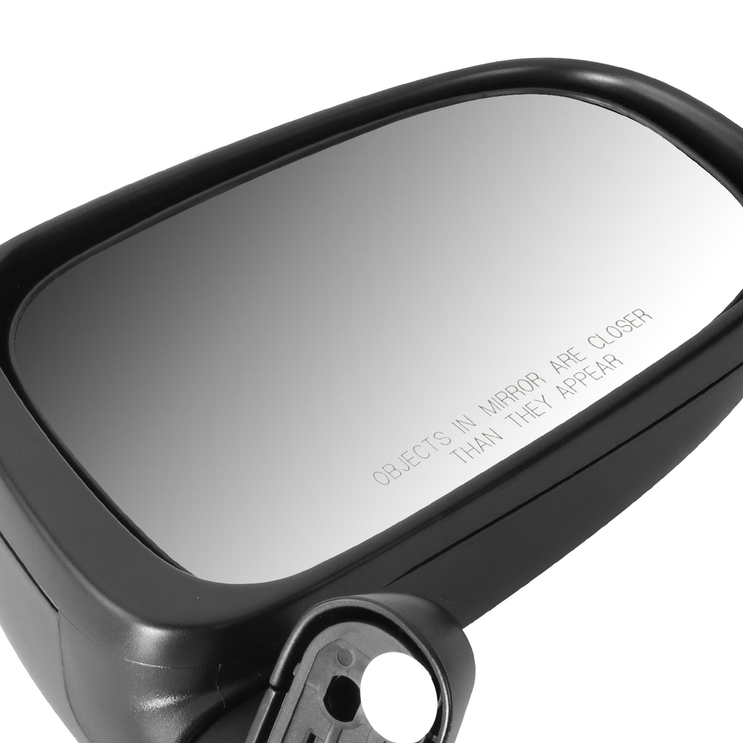 RETROVISOR MIRROR - OEM - 91-93 TOYOTA PREVIA - MANUAL - TEXTURED - BLACK - RIGHT