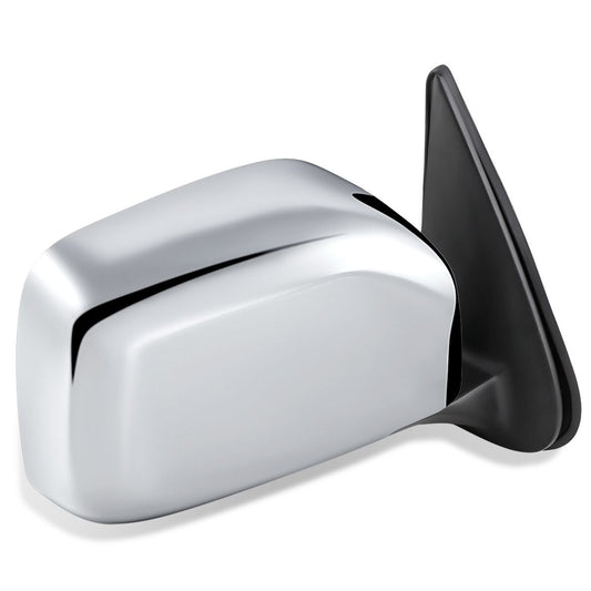 RETROVISOR MIRROR - OEM - 01-04 TOYOTA TACOMA - POWER MIRROR ADJUSTMENT - W/O HEAT - DOES NOT FIT S-RUNNER MODELS - CHROME - RIGHT