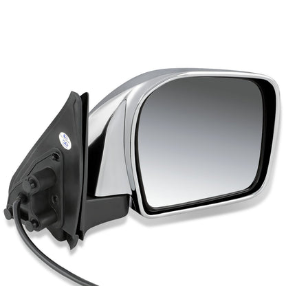 RETROVISOR MIRROR - OEM - 01-04 TOYOTA TACOMA - POWER MIRROR ADJUSTMENT - W/O HEAT - DOES NOT FIT S-RUNNER MODELS - CHROME - RIGHT