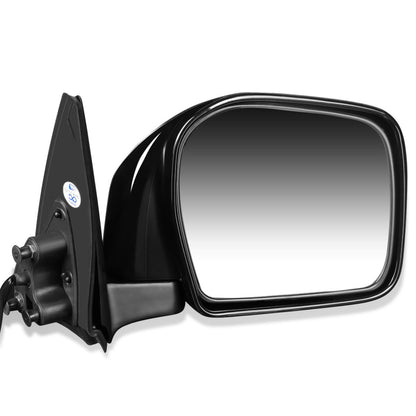 RETROVISOR MIRROR - OEM - 01-04 TOYOTA TACOMA - POWER MIRROR ADJUSTMENT - W/O HEAT - PAINTABLE - DOES NOT FIT S-RUNNER MODELS - BLACK - RIGHT