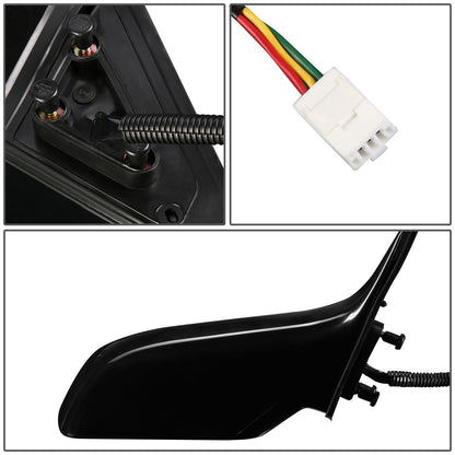 RETROVISOR MIRROR - OEM - 00-04 TOYOTA AVALON - POWERED - PAINTABLE - BLACK - RIGHT