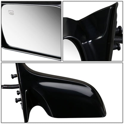 RETROVISOR MIRROR - OEM - 00-04 TOYOTA AVALON - POWERED - HEATED - PAINTABLE - BLACK - RIGHT
