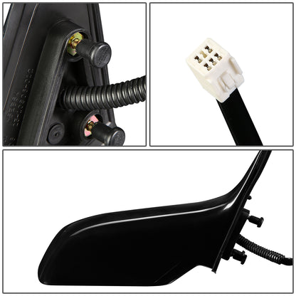 RETROVISOR MIRROR - OEM - 00-04 TOYOTA AVALON - POWERED - HEATED - PAINTABLE - BLACK - RIGHT